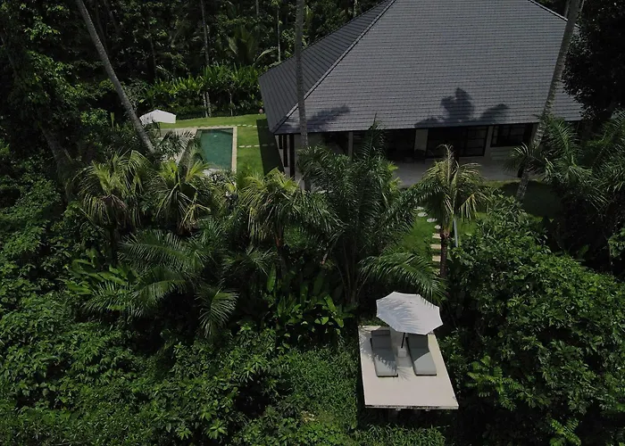 Villa The Jangala Luxury Retreat Ubud-villa Sungai
