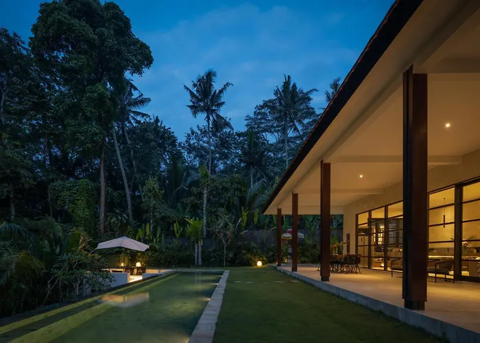 Villa The Jangala Luxury Retreat Ubud-villa Sungai